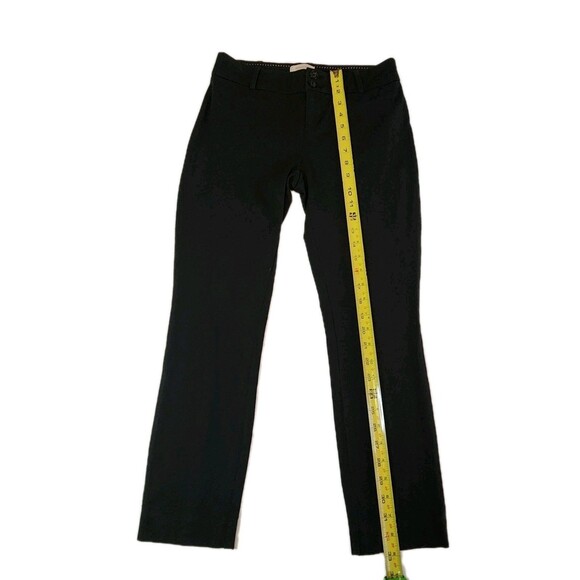 Anthropologie Women’s Pants Black Essential Slim Pants Size 2 - Picture 2 of 13